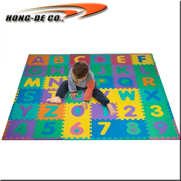 Lead Free 30X30cm 12mm Kids Foam Mat Educational Floor Mats