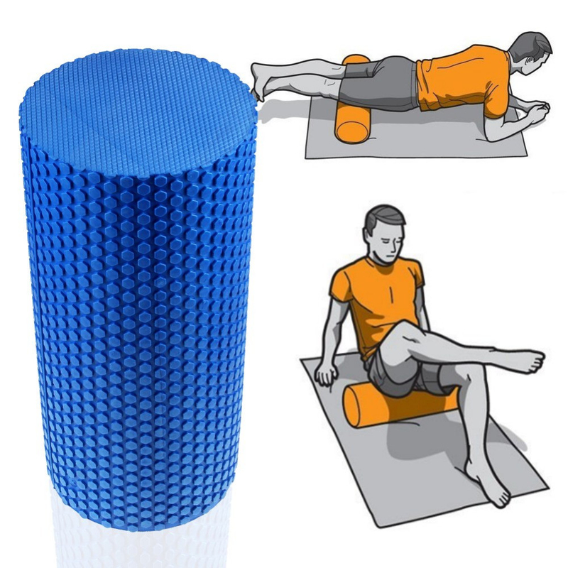 High Density 17.5inch Fitness Foam Roller Massage Foam Roller 47kg/Cbm