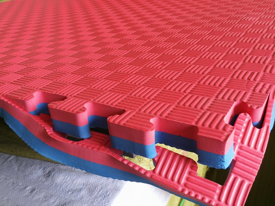 High Density 100 Eva Foam Taekwondo Mat 1 1m With 25mm And 120kg Cbm