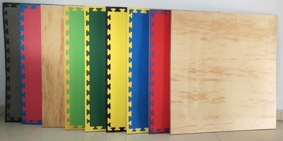 Wood Design 1*1m 30mm Reversible Gym Foam Mat Squares