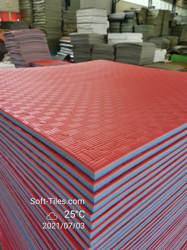 Non Slip Taekwondo Tatami EVA Foam Mat Water Resistant 40mm