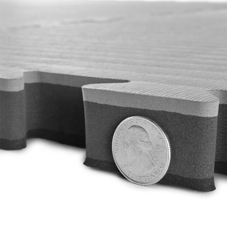 Gym Rubber EVA Foam Floor Mat Interlocking 40mm Thickness