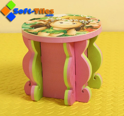 EN71 Kids Foam Toy Kids Eva childrens foam chair Easier To Assemble