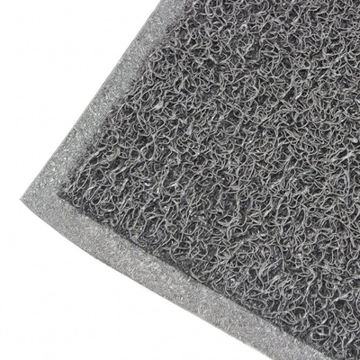 PVC Coil Grey Entrance Mat with Anti-Slip Backing Keep Your Floors Clean and Safe