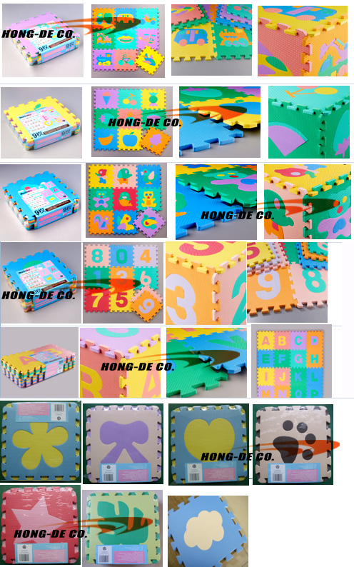 30x30cm Foam Floor Alphabet And Number Puzzle Mat Safety Softer Easy To Clean