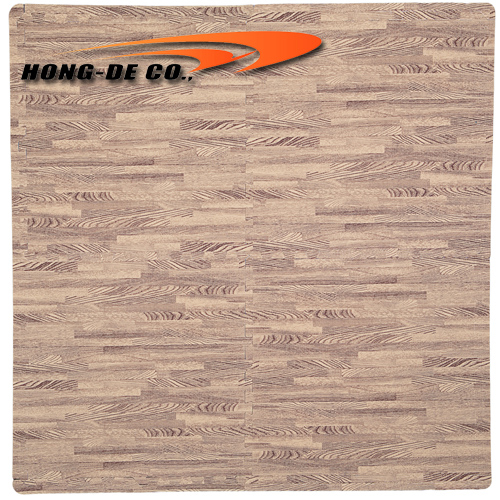 Soft wood Foam Wood-Grain Tiles For Play Rooms