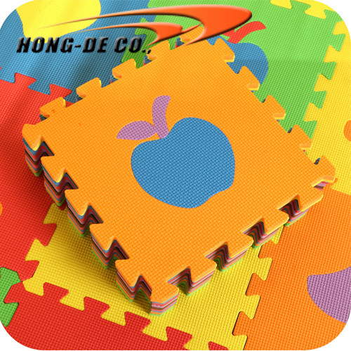 Ecofriendly 0.4inch Thick Kids Foam Mat 30cm*30cm For Learning