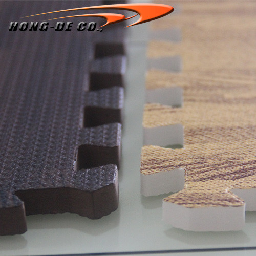 Heat Transfer Soft Wood Grain Eva Foam Floor Mats