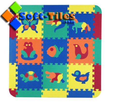 10pcs/set 10mm thick Baby Jigsaw Play Mat Foam Floor Puzzle Pieces