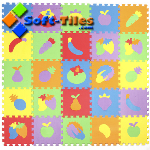 Comfortable Lead Free 30X30cm Puzzle Foam Mat For Day Care Centers
