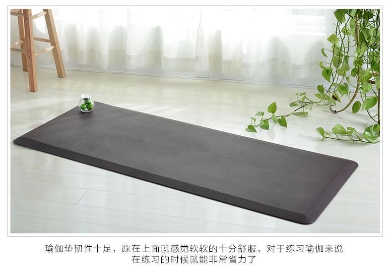 Soft 150*60*2CM Anti Fatigue Kitchen Floor Mats / Kitchen Standing Mat
