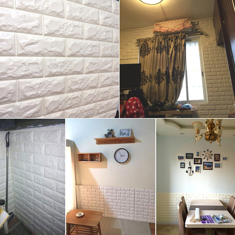 New Design Self-Adhesive Foam Wall Stickers 3d Ceiling Wallpaper 3d Mural Wallpaper Modern