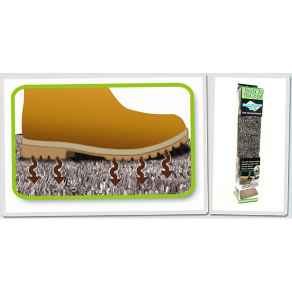 Clean Step Mat Absorbs Mud Like Magic