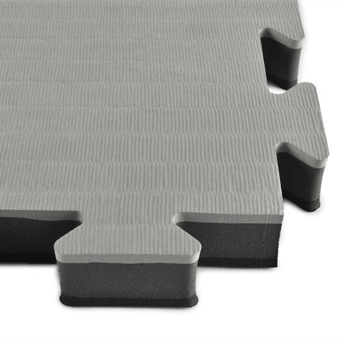 Tatami Design 1x1meter 40mm Judo Gym Foam Mat Black And Grey