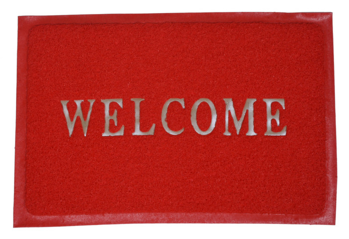 PVC Twisster Welcome Entrance Door Mat with Anti-Slip Backing Keep Your Floors Clean and Safe