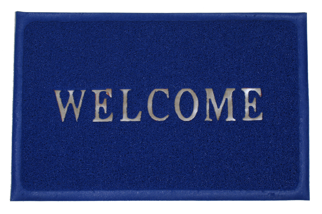 PVC Twisster Welcome Entrance Door Mat with Anti-Slip Backing Keep Your Floors Clean and Safe