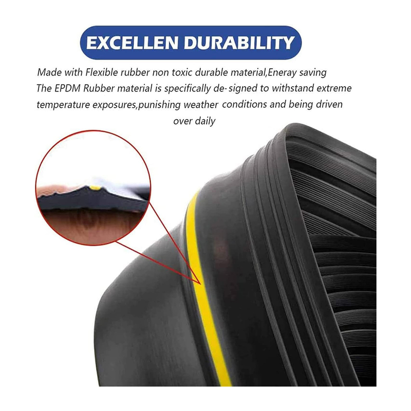 Garage Door Seal Strip 88*12mm Weatherproof Strip Rubber Diy Weather Stripping Replacement