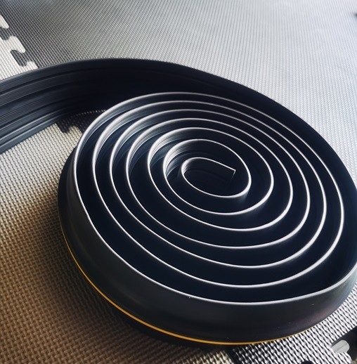 Garage Door Seal Strip 80*18mm Weatherproof Strip Rubber Diy Weather Stripping Replacement