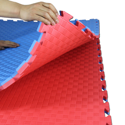 Reversible Durable Sports Floor Mats 80-120kg/Cbm Gym Floor Padding