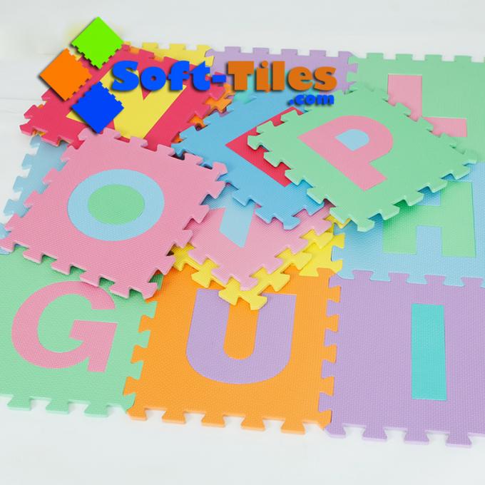 26pcs/set Daycare Foam Floor Mats / 10mm Alphabet Jigsaw Mat